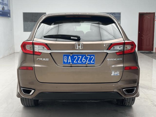 Certificated Used Gac Honda Avancier 2017 Model 240TURBO 2WD Exclusive Edition