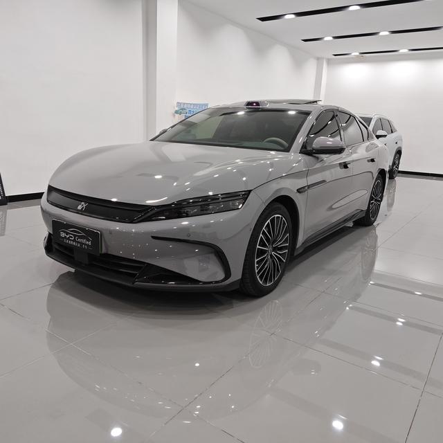 Certificated Pre-Owned BYD Han DM 2025 Intelligent Driving Version DM-i 125KM Lidar Flagship Model -u21340076