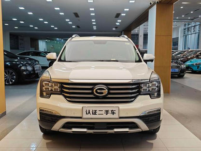 Certificated Used GAC Trumpchi GS8 2017 Model 320T Two-Wheel Drive Luxury Intelligent Connected Version Seven-Seat