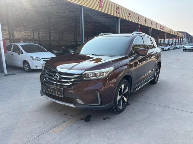 Certificated Used GAC Trumpchi GS4 2018 Model 235T Automatic Two-Wheel Drive Luxury Intelligent Connectivity Million Anniversary Edition