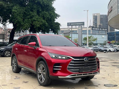 Certificated Used BYD Tang DM 2018 DM 2.0T Full-time Four-wheel Drive Intelligent Connected Creation Enjoyment Edition 7-seater National V
