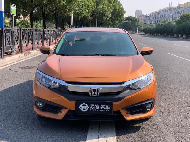 Certificated Used Dongfeng Honda Civic 2016 220TURBO CVT Luxury Edition