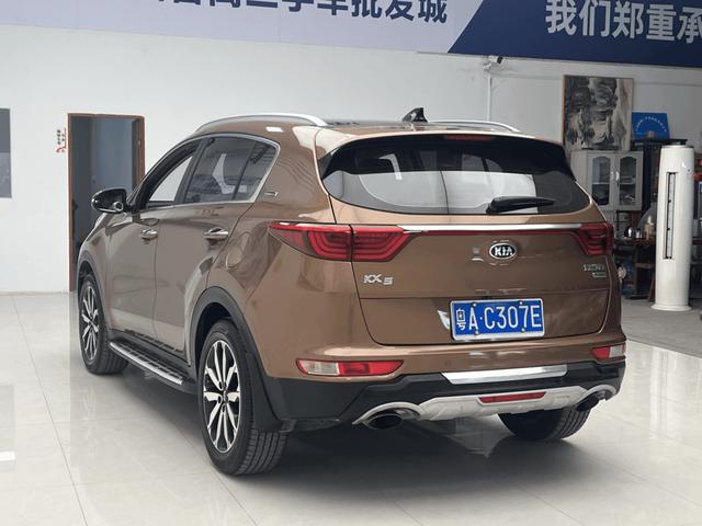 Certificated Used Kia KX5 2017 Model 1.6T Automatic Two-Wheel Drive 15th Anniversary Special Edition DLX