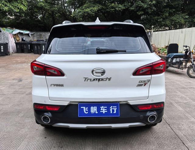 Certificated Used GAC Trumpchi GS3 2017 Model 200T Automatic Luxury Edition